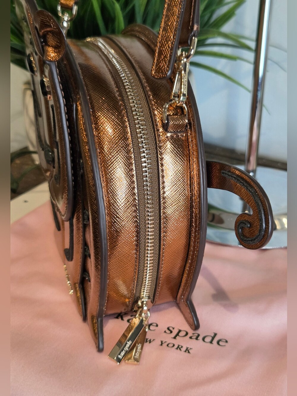 Kate Spade RARE Goldie 3D Tiger Crossbody Bag - LIKE NEW - Picture 8 of 16